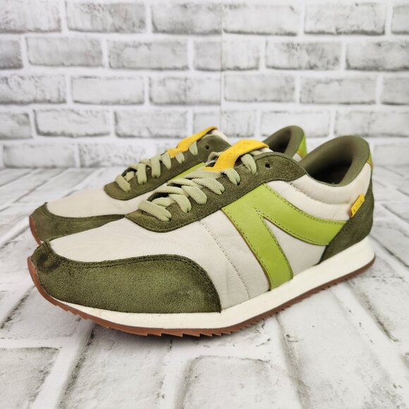 Kizik Milan Women's Sz 10 Green Sweet Pea Drop Heel Hands Free Slip On Sneakers - Picture 3 of 10